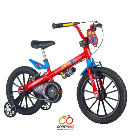 Bicicleta Aro 16 nathor Masculina Spider Man - Center Bike João Pessoa