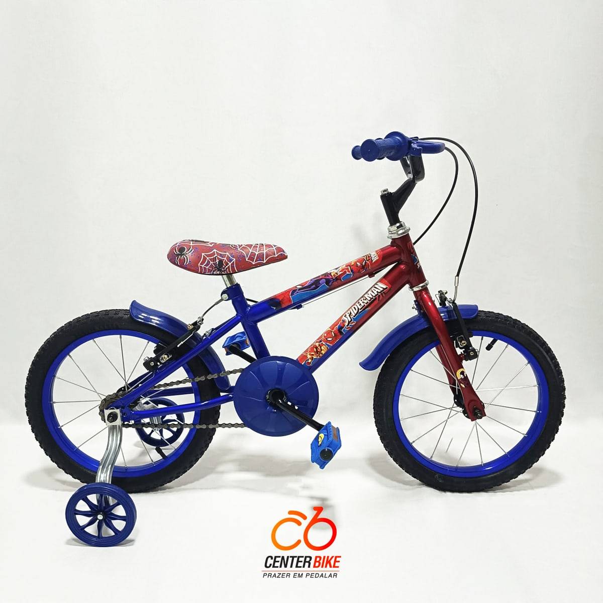 Bicicleta Aro 16 Masculina Homem Aranha - Center Bike João Pessoa
