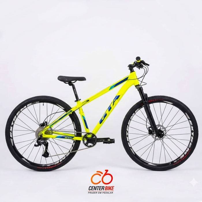 Bicicleta Aro 29 GTA Start 1X10 amarela - Center Bike João Pessoa